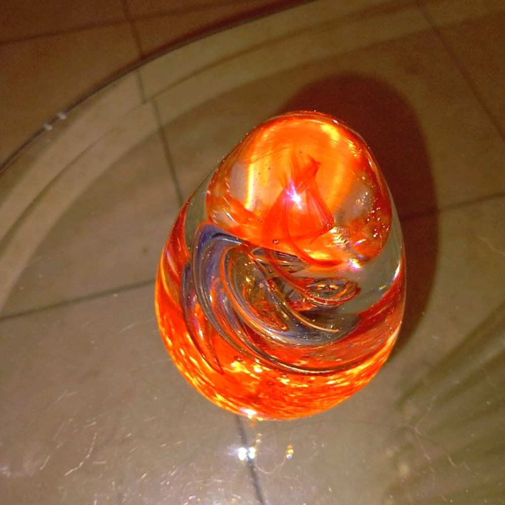 Egg SHaped Controlled swirl pattern just a Beauty